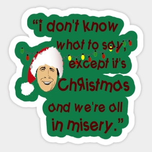 Clark Griswold Rant Sticker